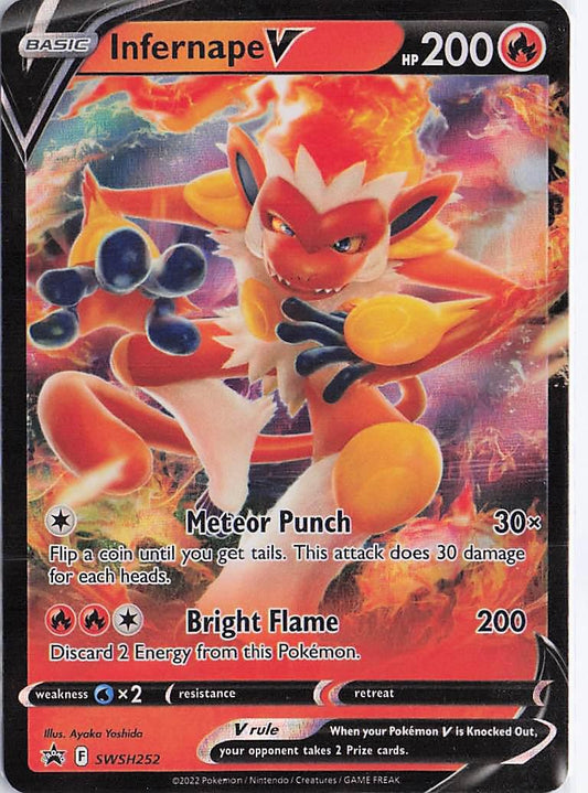 Infernape V SWSH252