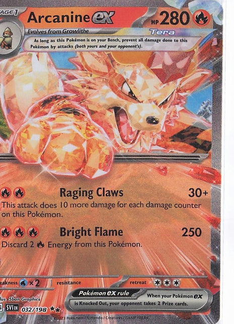 Arcanine ex 032/198