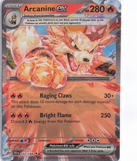 Arcanine ex 032/198