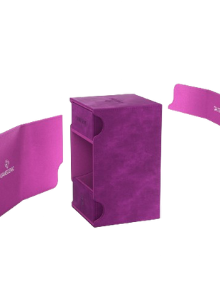 Gamegenic - Purple Watchtower 100+ XL Convertible Deck Box