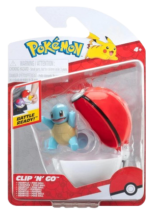 Pokemon -  Squirtle Clip 'N' Go Figure