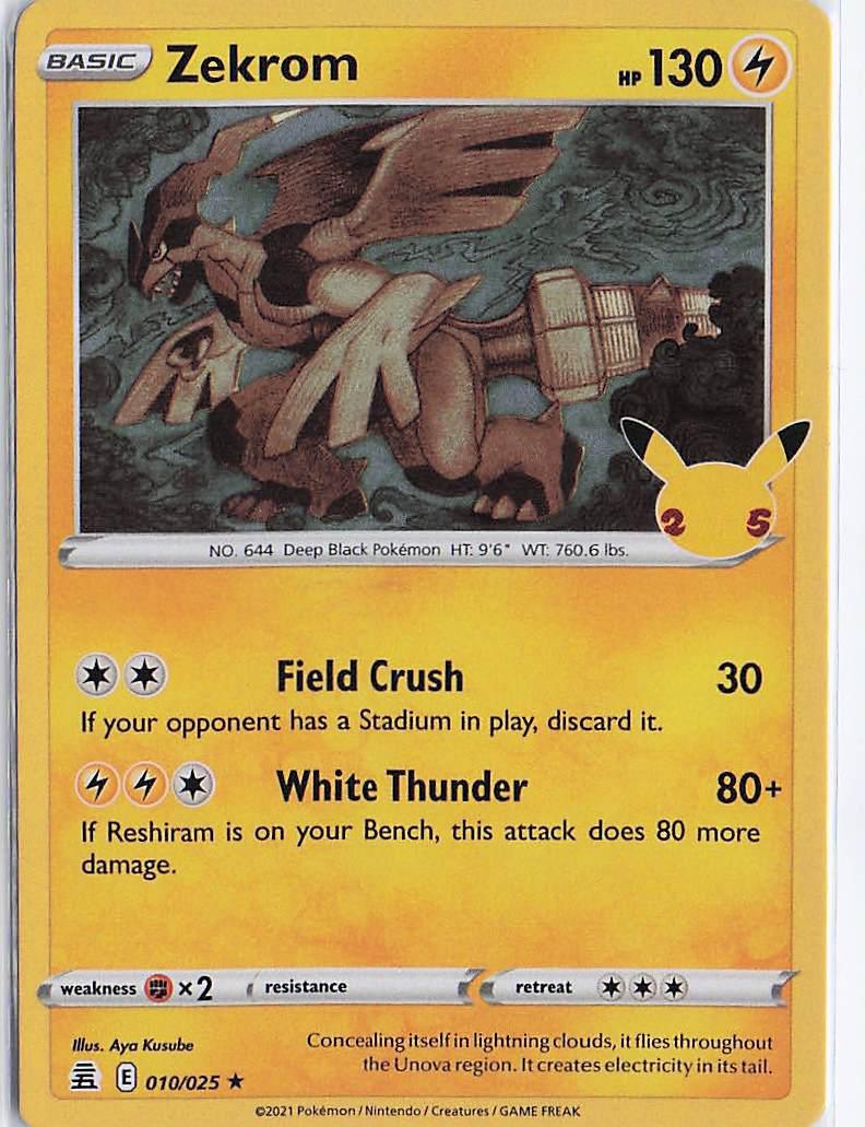 Zekrom 010/025 (H)