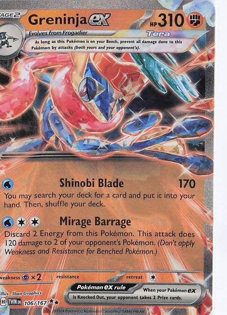 Greninja ex 106/167