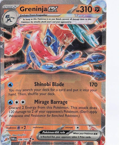 Greninja ex 106/167
