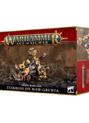 Warhammer Age of Sigmar - Tuskboss on Maw-Grunta
