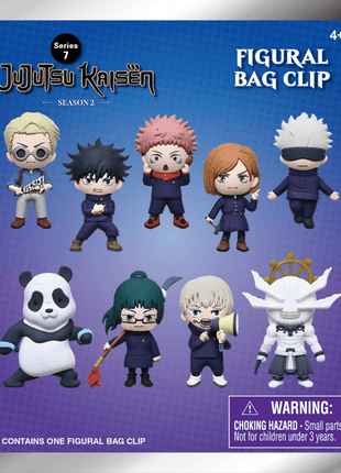 Jujutsu Kaisen - Series 7: 3D Character Bag Clip Blind Bag