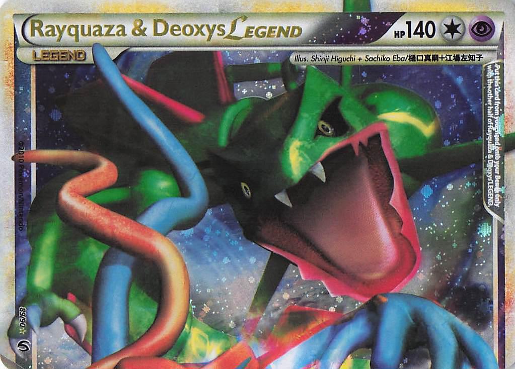 Rayquaza & Deoxys Legend 89/90 & 90/90