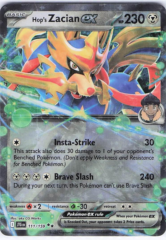 Hop’s Zacian ex 111/159