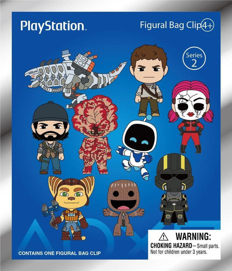 Playstation - Series 2: 3D Character Bag Clip Blind Bag
