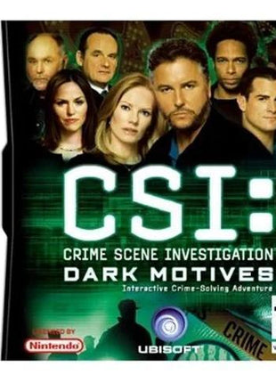 CSI: Crime Scene Investigation Dark Motives (DS) - Preowned