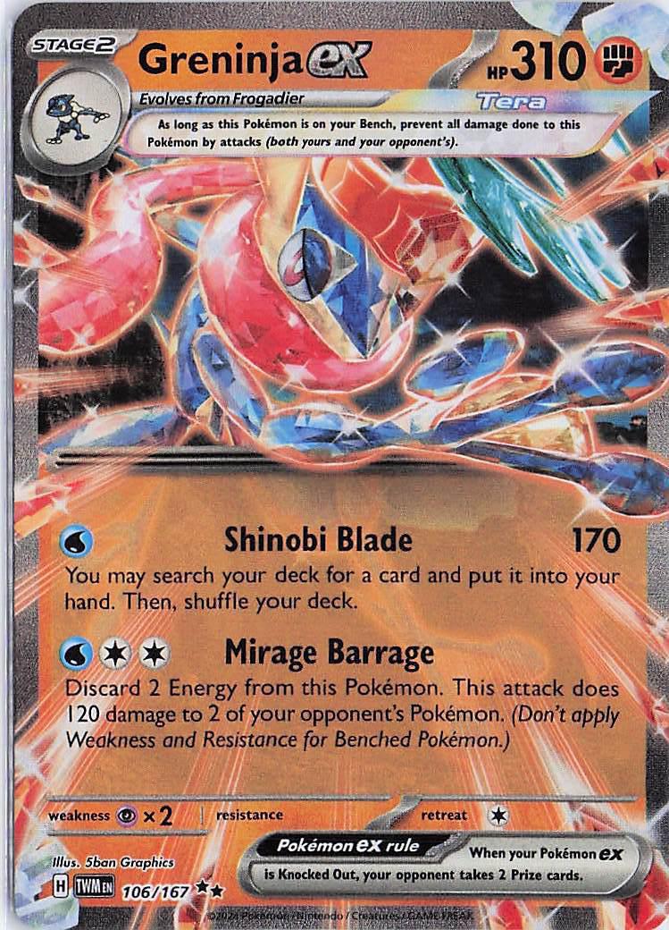 Greninja ex 106/167