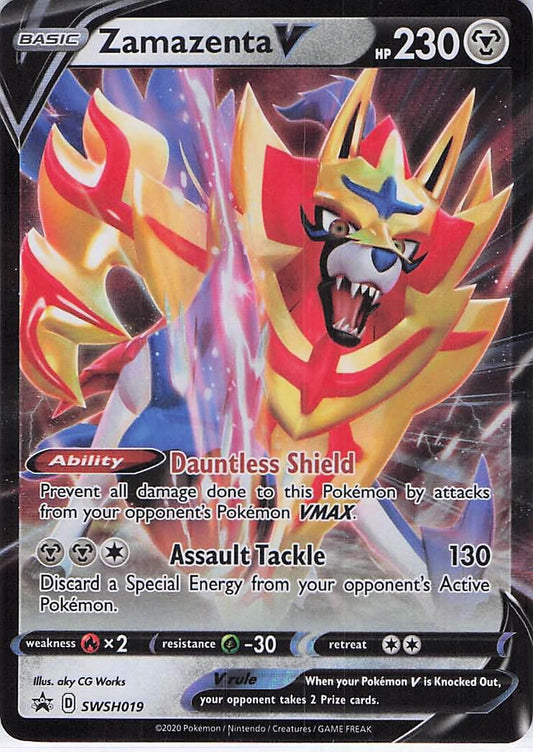 Zamazenta V SWSH019