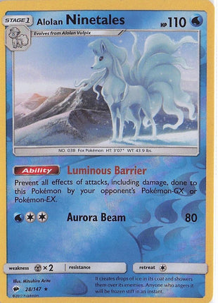 Alolan Ninetales 28/147 (RH)