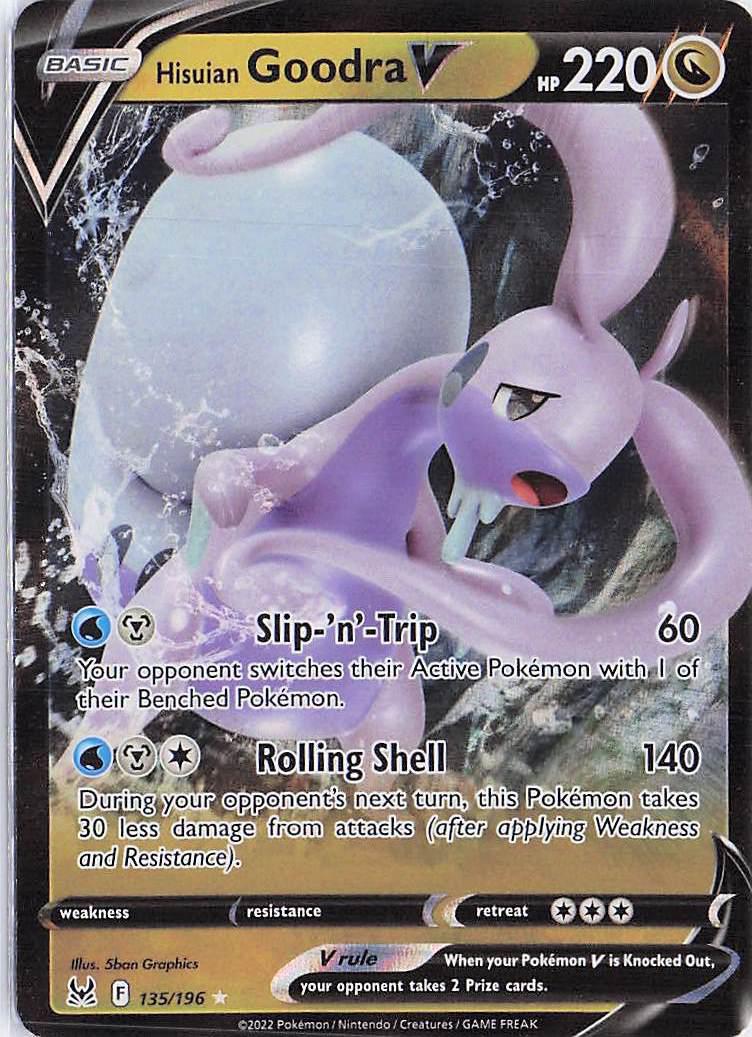 Hisuian Goodra V 135/196