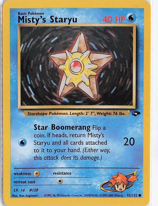 Misty’s Staryu 92/132