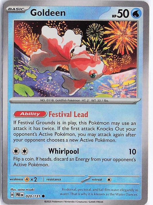 Goldeen 020/131 (Masterball Holo)