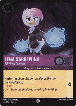 Lena Sabrewing 43/204 (H)