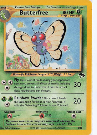 Butterfree 9/18