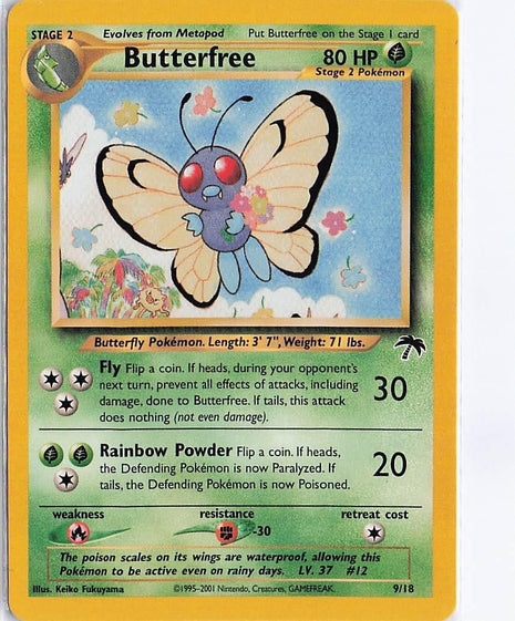 Butterfree 9/18