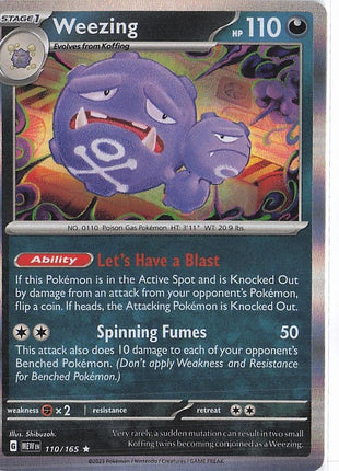 Weezing 110/165 (H)