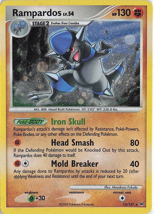 Rampardos LV.54 13/127 (H)