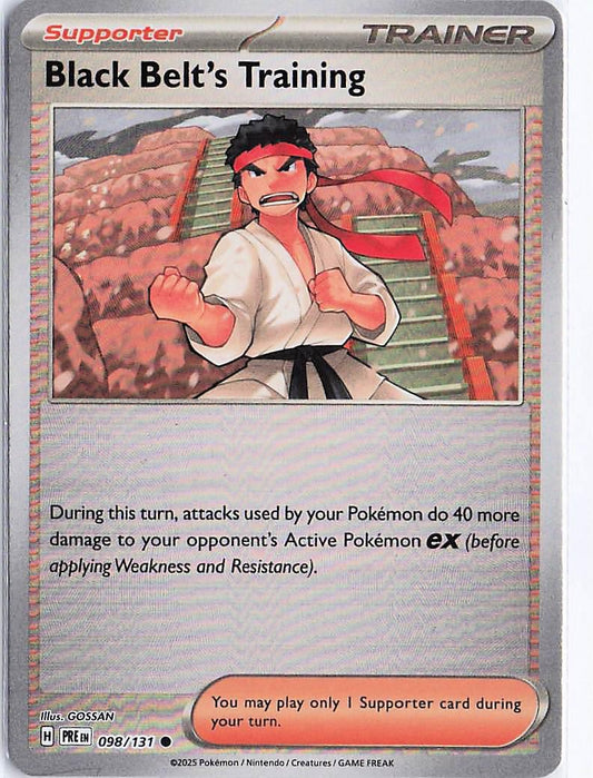 Black Belt’s Training 098/131 (Pokeball)