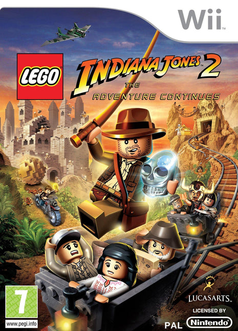 Lego Indiana Jones 2: The Adventure Continues (Wii) - Preowned