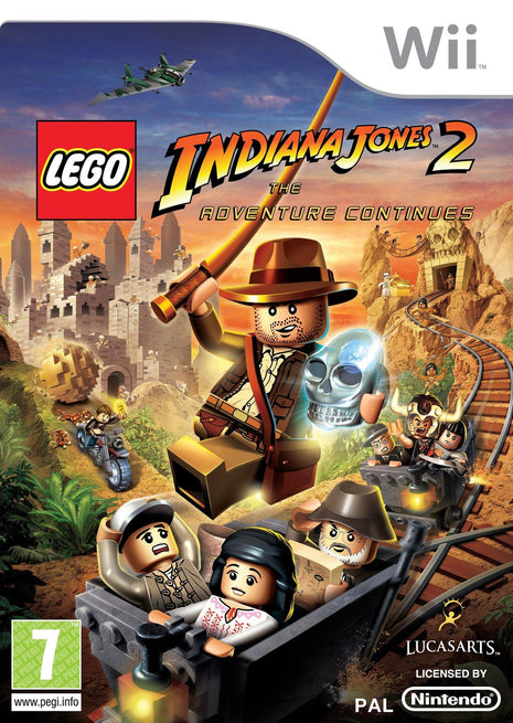 Lego Indiana Jones 2: The Adventure Continues (Wii) - Preowned