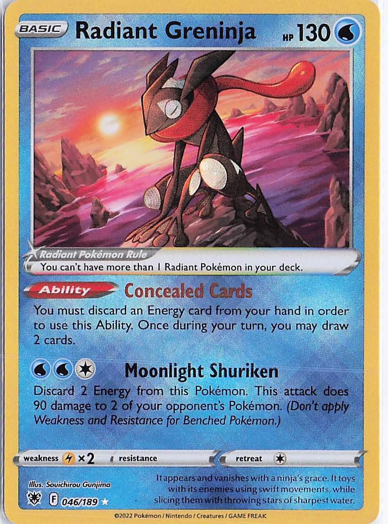 Radiant Greninja 046/189