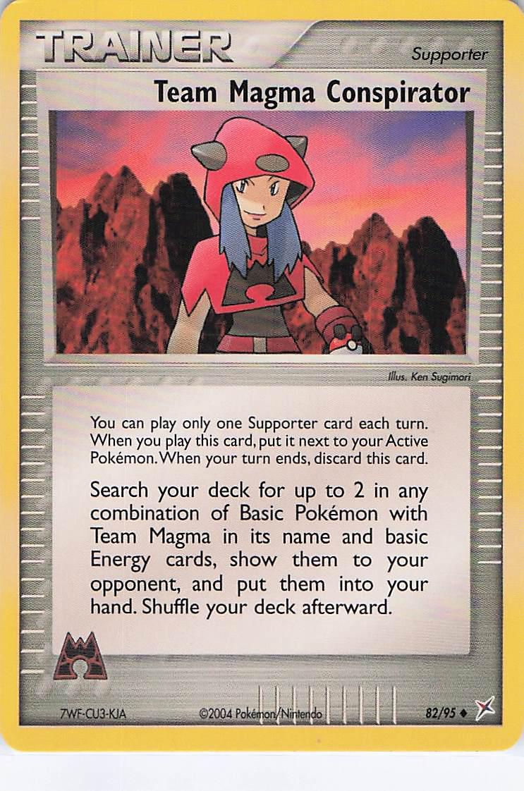 Team Magma Conspirator 82/95
