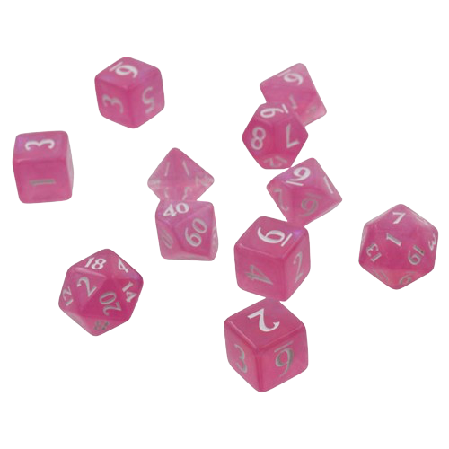 Ultra Pro - Eclipse: Hot Pink 11 Dice Set