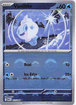 Vanillite 027/086 (Pokeball)