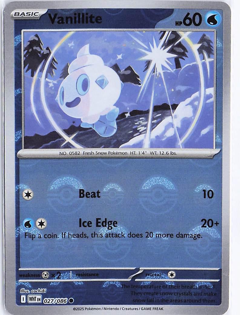 Vanillite 027/086 (Pokeball)