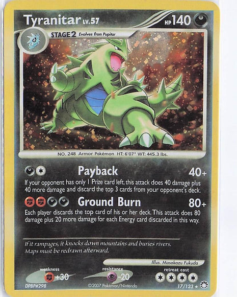 Tyranitar LV.57 17/123 (H)