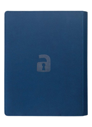 Vault X - Royal Blue 9 Pocket Exo Tec Strap Binder