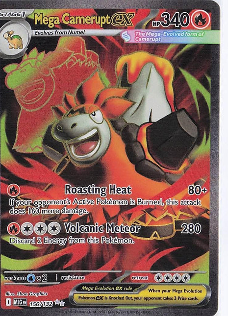 Mega Camerupt ex 156/132