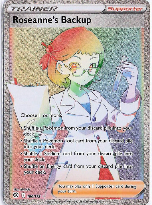 Roseanne’s Backup 180/172
