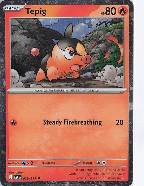 Tepig 029/217 (Cosmic)