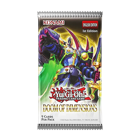 Yu-Gi-Oh! - Doom of Dimensions Booster Pack