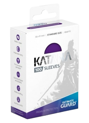 Ultimate Guard - Purple Katana Sleeves (100)