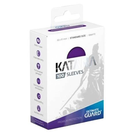 Ultimate Guard - Purple Katana Sleeves (100)