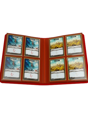 Gamegenic - Red 8 Pocket Casual Album Binder