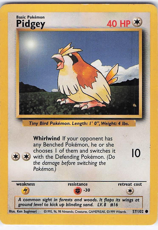 Pidgey 57/102