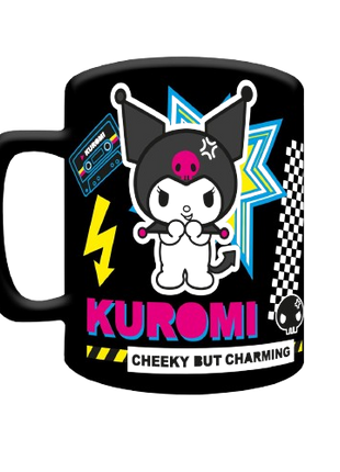Sanrio - Cheeky Punky Kuromi Fuzzy Mug