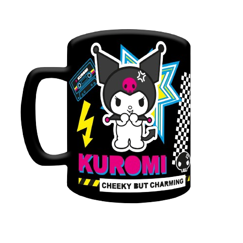 Sanrio - Cheeky Punky Kuromi Fuzzy Mug