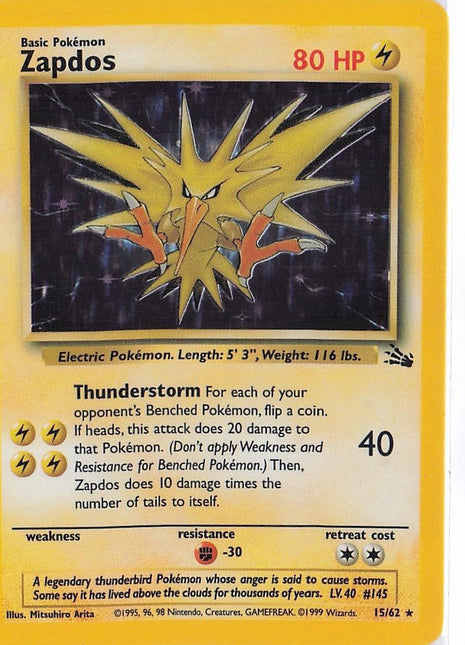 Zapdos 15/62 (H)