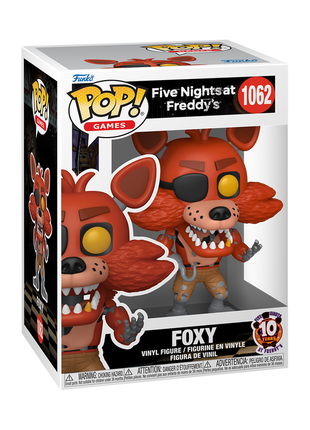 Five Nights at Freddy's - Foxy (10th Anniversary) #1062 Funko Pop!