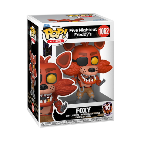 Five Nights at Freddy's - Foxy (10th Anniversary) #1062 Funko Pop!