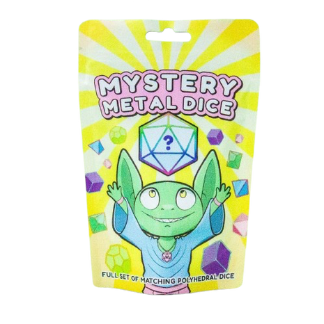 Mystery Dice Goblin - Mystery Metal Polyhedral Dice Set
