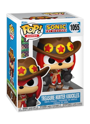 Sonic The Hedgehog - Treasure Hunter Knuckles #1055 Funko Pop!